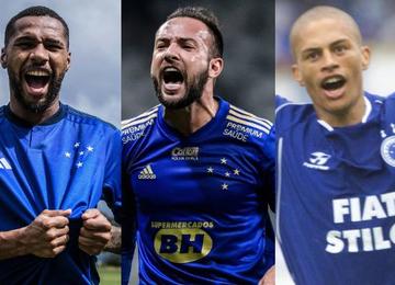 Clube celeste lançou nova coleção de uniformes em homenagem aos 20 anos da conquista da Tríplice Coroa; desde 2003, 20 mantos foram criados