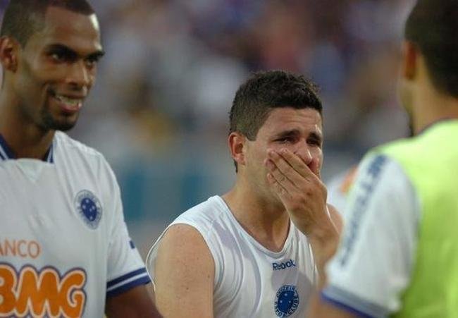 Atletas celestes vibraram com vitria e permanncia na Srie A