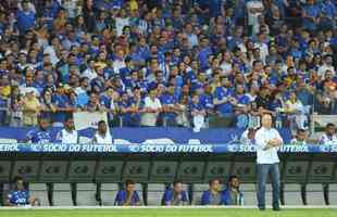 Torcida do Cruzeiro na grande deciso da Copa do Brasil contra o Flamengo