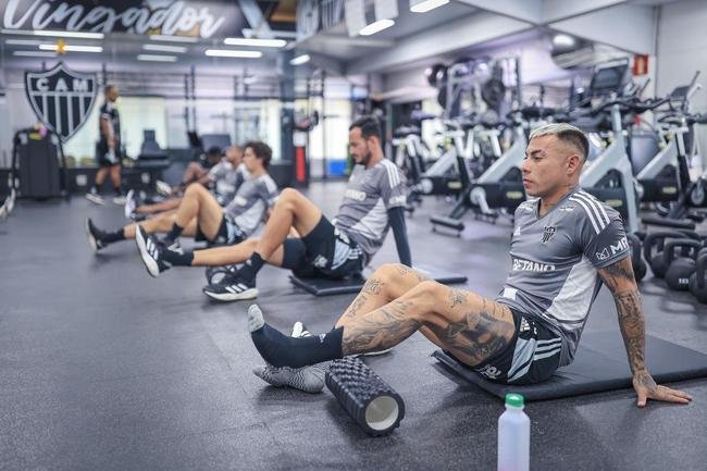 Atltico inicia preparao para enfrentar o Cuiab