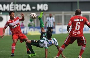 Fotos do primeiro tempo do duelo entre Amrica e CRB, no Independncia, pela Srie B