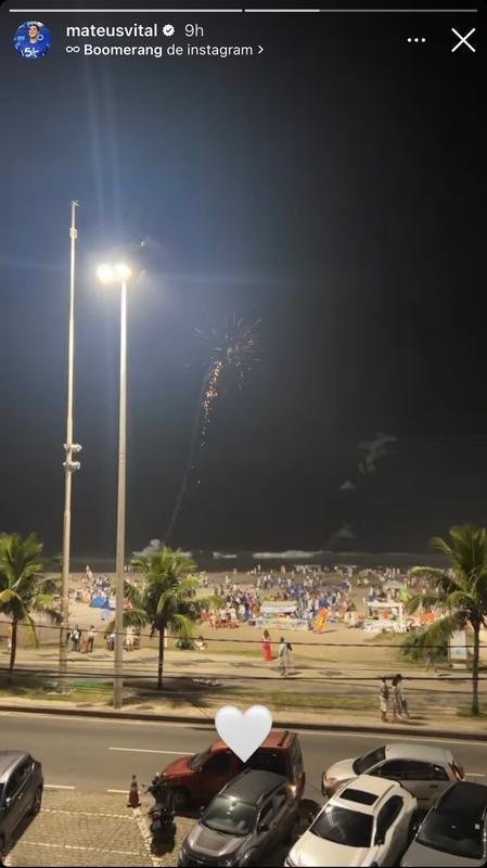 Grande parte dos jogadores do Cruzeiro passaram a noite de R�veillon em fam�lia, enquanto outros optaram por celebrar a virada do ano na praia.
