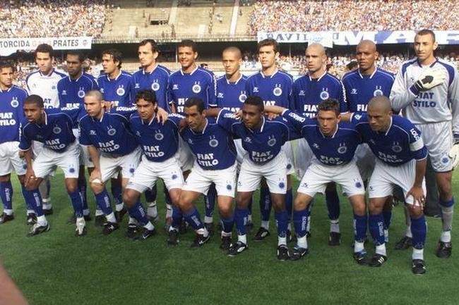 Time do Cruzeiro campeo brasileiro de 2003