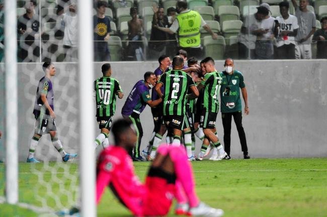 Fotos do jogo entre Amrica e Tolima, no Independncia, em Belo Horizonte, pela terceira rodada do Grupo D da Copa Libertadores 2022
