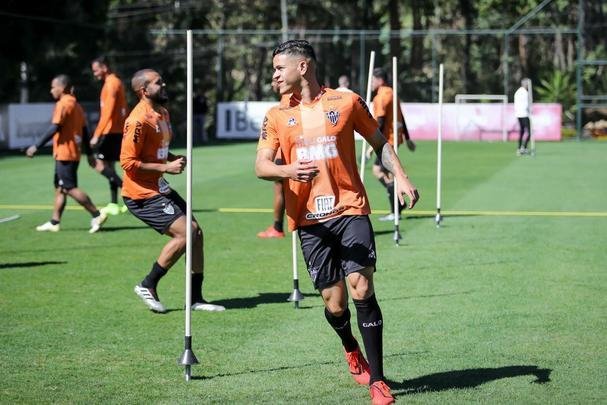 Atlético fez, nesta sexta, último treino antes do duelo na Arena da Baixada