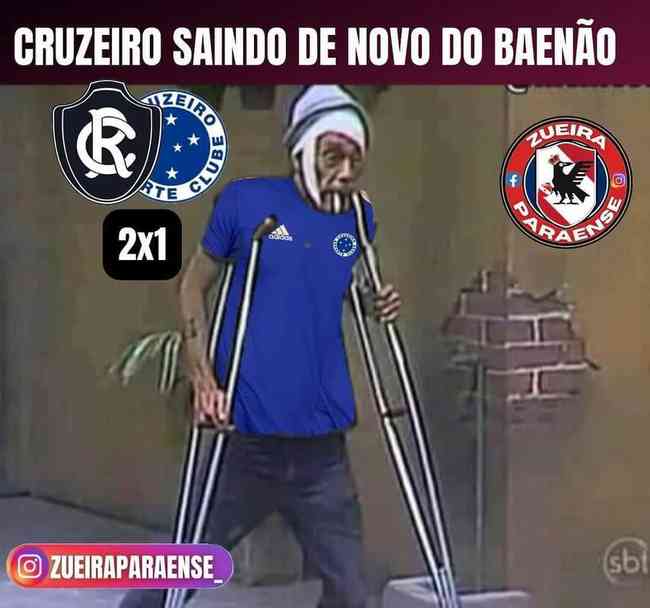 Cruzeiro se convirtió en objeto de broma tras su derrota 2-1 ante Remo en la Copa del Rey