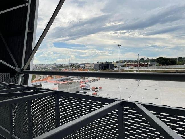 Fotos da visita feita por pessoas com deficincia na Arena MRV, nesta quinta-feira (9/2)
