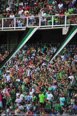 Veja fotos da derrota que acabou com o sonho de acesso do Amrica  Srie A 2020