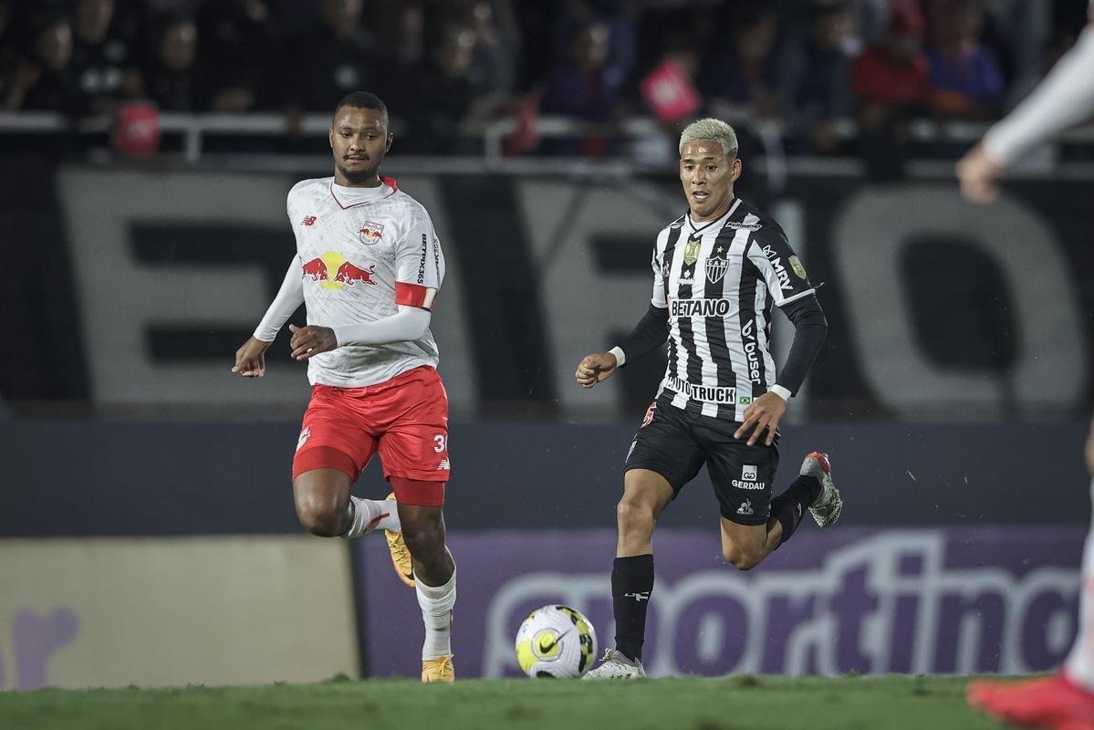 Fotos do jogo entre Red Bull Bragantino e Atltico, nesta quarta, pelo Brasileiro