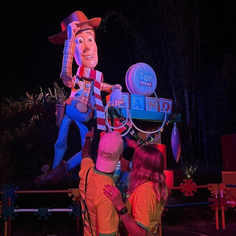 Guga e a famlia na Disney