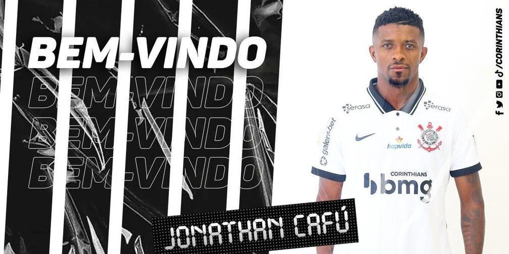 Jonathan Cafú - atacante brasileiro foi contratado pelo Corinthians. Ele estava sem clube depois de deixar o Al-Hazm, da Arábia Saudita