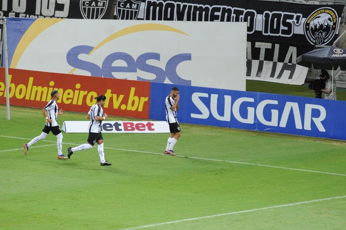 Fotos da estreia do atacante Hulk pelo Atltico, na partida contra o Uberlndia, no Mineiro, pela terceira rodada do Campeonato Mineiro de 2021