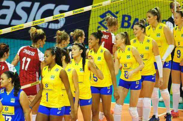 Brasil vence a Polnia por 3 a 0 no reencontro com a torcida no Mineirinho 