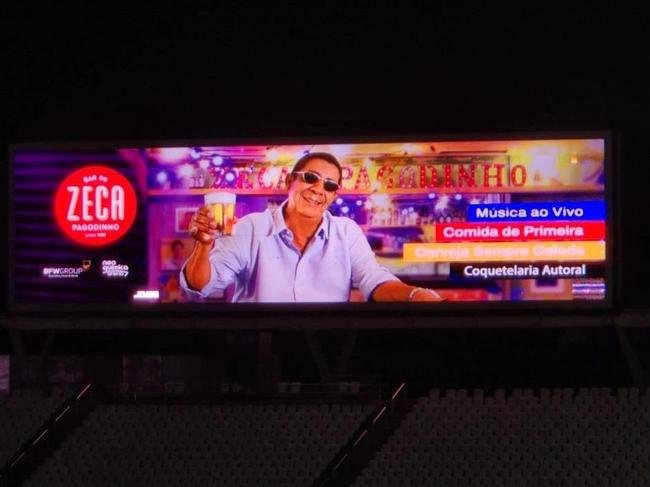 Sambista ter� espa�o que leva seu nome em est�dio do Corinthians