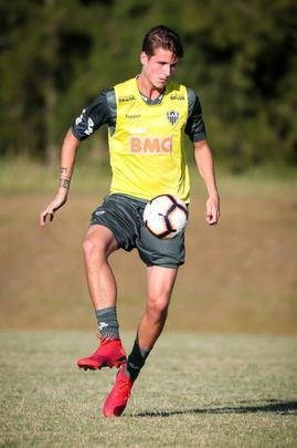 Jogadores do Atltico treinaram no CT do Danubio, em Montevidu, nesta tera-feira
