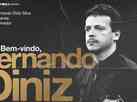 Fernando Diniz  oficializado no Santos e vai estrear contra o Boca Juniors