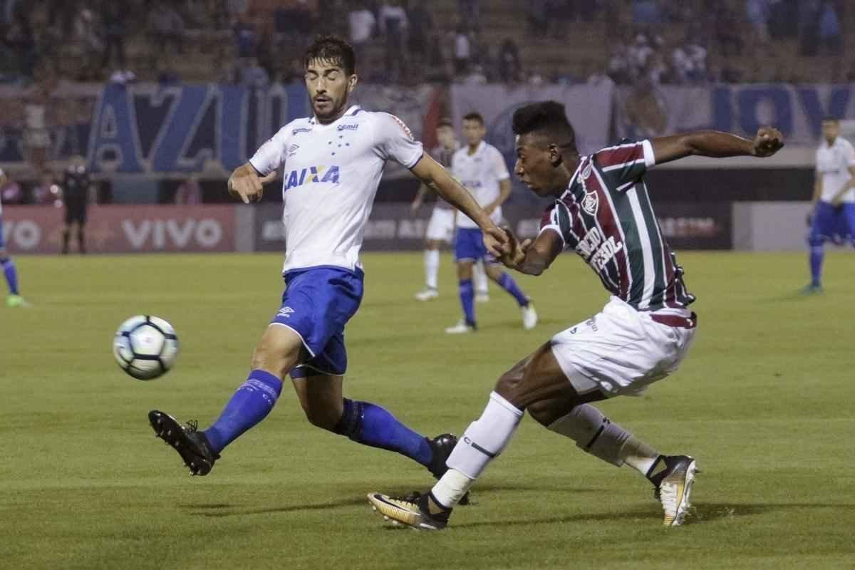 Imagens do jogo entre Fluminense e Cruzeiro, pela 15 rodada da Srie A, no Giulite Coutinho