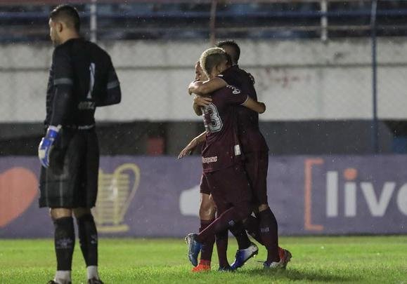 Com gols de Fernando Lombardi e Guillermo Paiva, Náutico bateu o Frei Paulistano e conquistou seu primeiro triunfo na Copa do Nordeste 2020