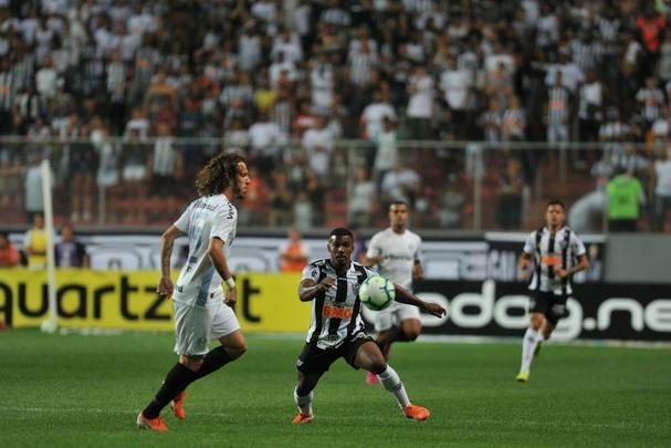 Fotos do jogo entre Atltico e Grmio