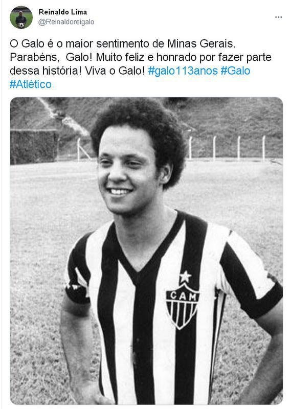 Atltico recebeu mensagens de clubes, jogadores, torcedores e jornalistas