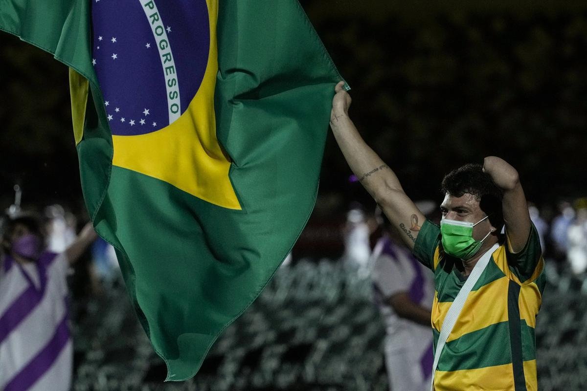 Fotos da Cerimnia de Abertura dos Jogos Paralmpicos de Tquio