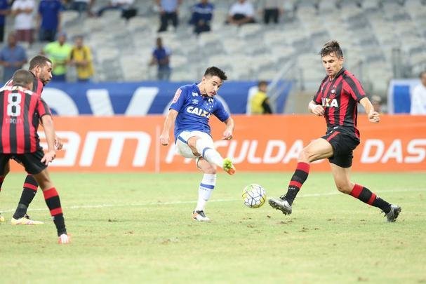 Fotos da partida entre Cruzeiro e Atltico-PR no Mineiro