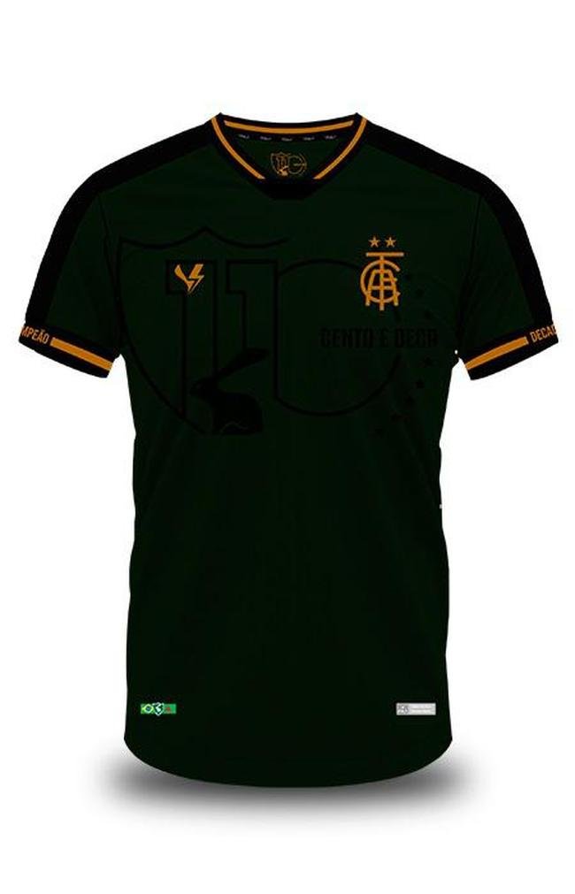 Os 10 modelos finalistas do Camisa Cento e Deca, concurso lanado em homenagem aos 110 anos de histria do Amrica