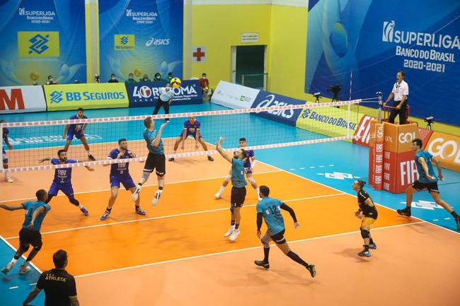 Minas abriu srie semifinal contra o Itapetininga com vitria por 3 a 0, em Saquarema