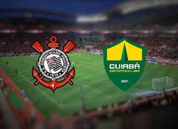 Confira o resultado da partida entre Corinthians e Cuiabá
