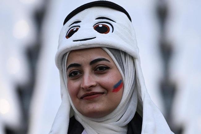 Torcedores de Uruguai e Coreia do Sul no Estdio Cidade da Educao, na partida pelo Grupo H da Copa do Mundo do Catar