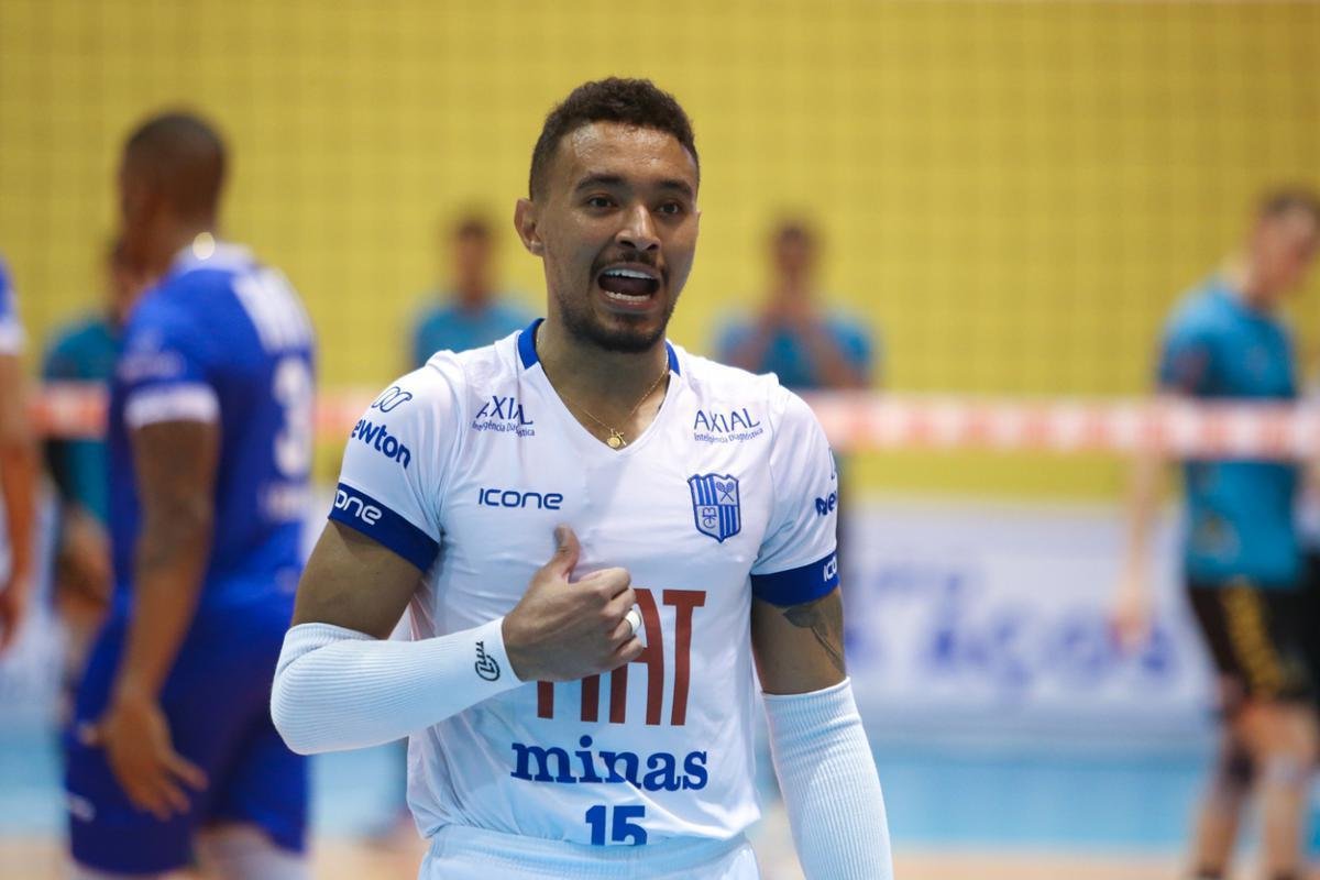 Minas abriu srie semifinal contra o Itapetininga com vitria por 3 a 0, em Saquarema