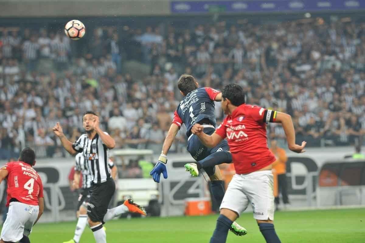 Atltico e Jorge Wilstermann se enfrentaram, no Mineiro, pelas oitavas de final da Libertadores