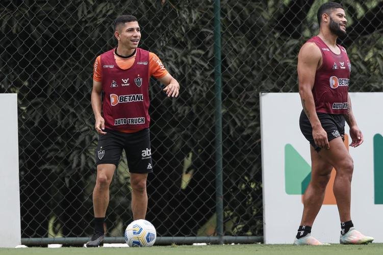 Treinamento do Atlético neste sábado, após o título brasileiro