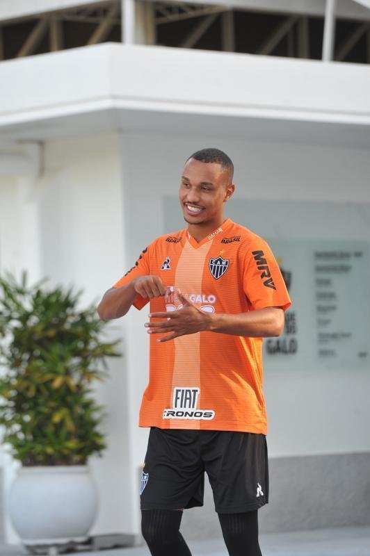 Fotos do ltimo treino do Atltico antes do jogo contra o Unin La Calera