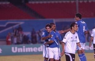 Guilherme foi novamente o autor do gol da vitria por 1 a 0 sobre o Botafogo em 2008, no Mineiro