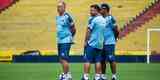 Fotos do treino do Cruzeiro no Estdio Monumental Isidro Romero Carbo, em Guayaquil