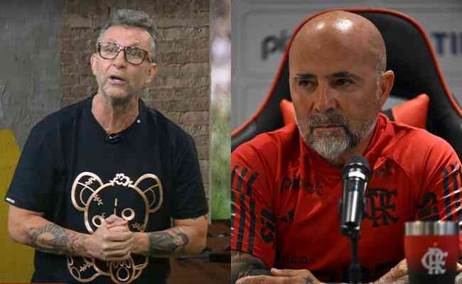 Neto criticou Sampaoli, novo tcnico do Flamengo