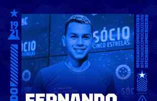 Cruzeiro anunciou o volante Fernando Henrique