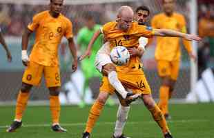 Holanda e Catar se enfrentaram no Al-Bayt Stadium, em Al Khor