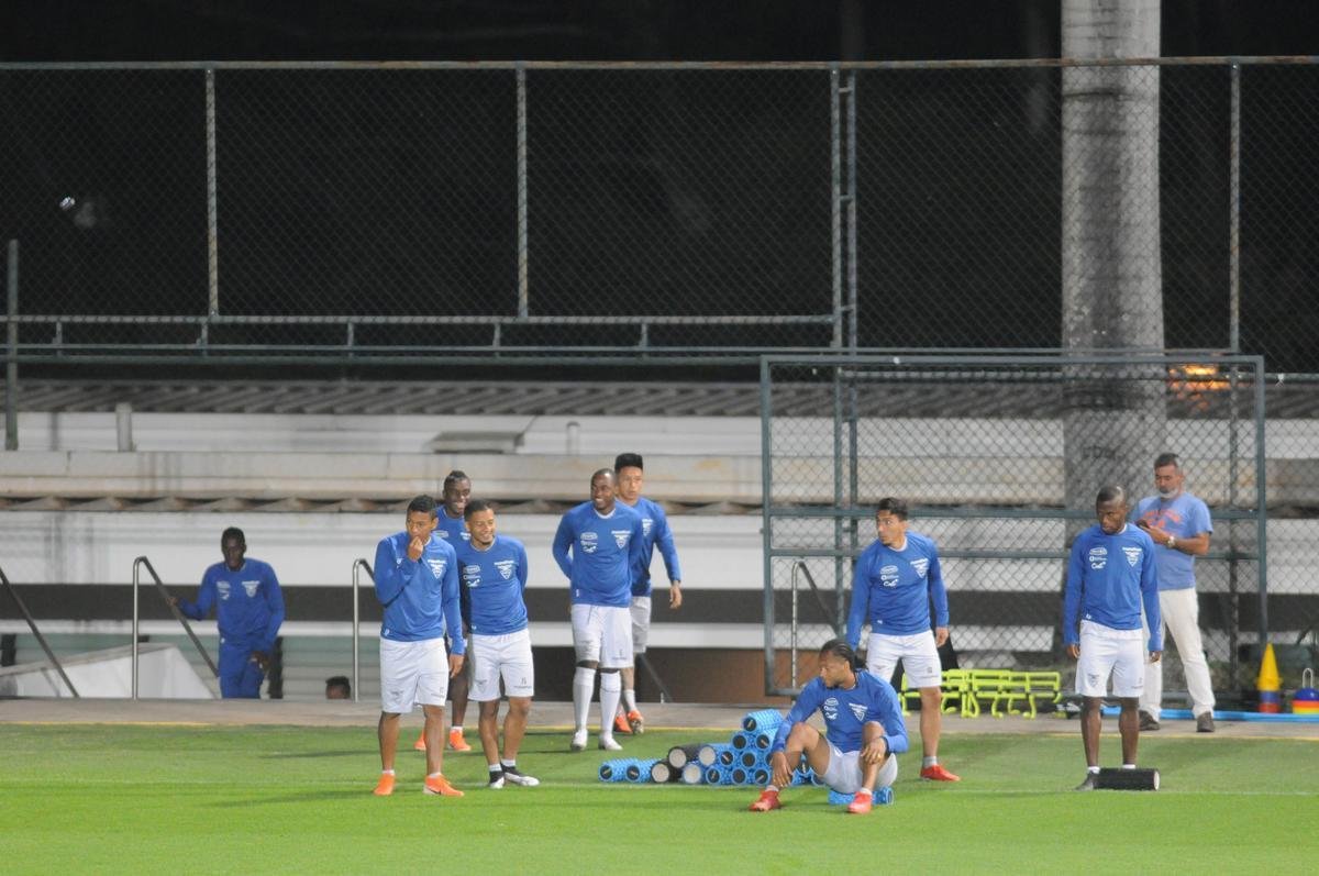 Seleo Equatoriana treinou pela primeira vez em BH, no Sesc Venda Nova