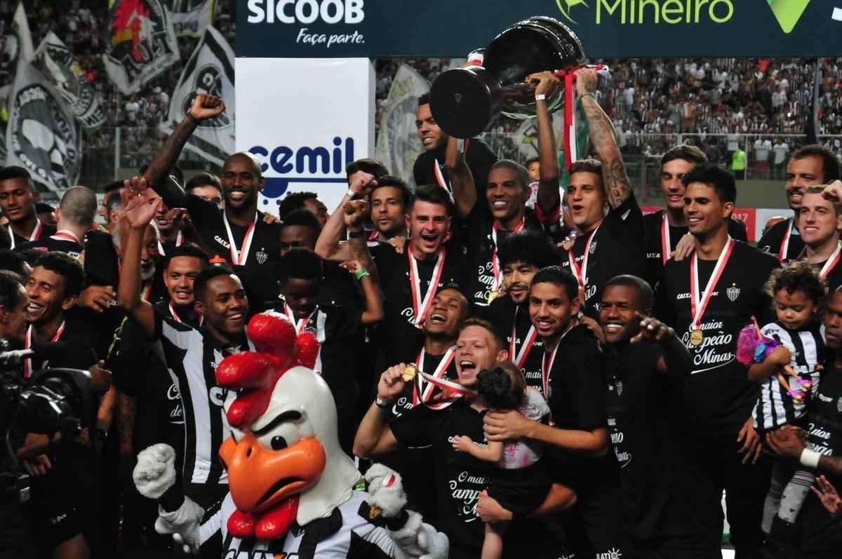 Atltico faz festa no Independncia com a conquista do Campeonato Mineiro 2017