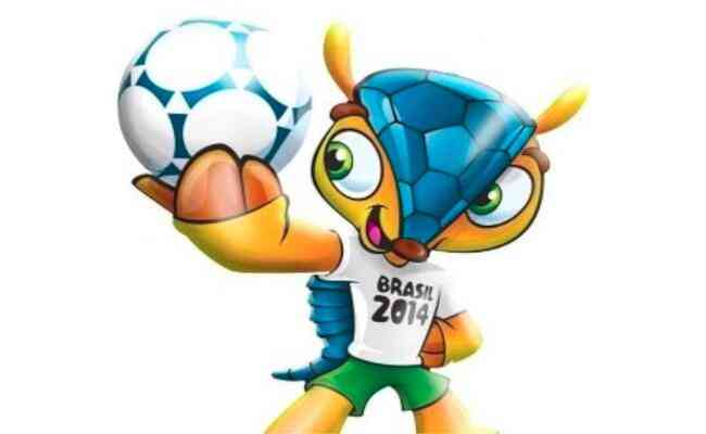 Fuleco, mascote da Copa do Mundo de 2014, disputada no Brasil