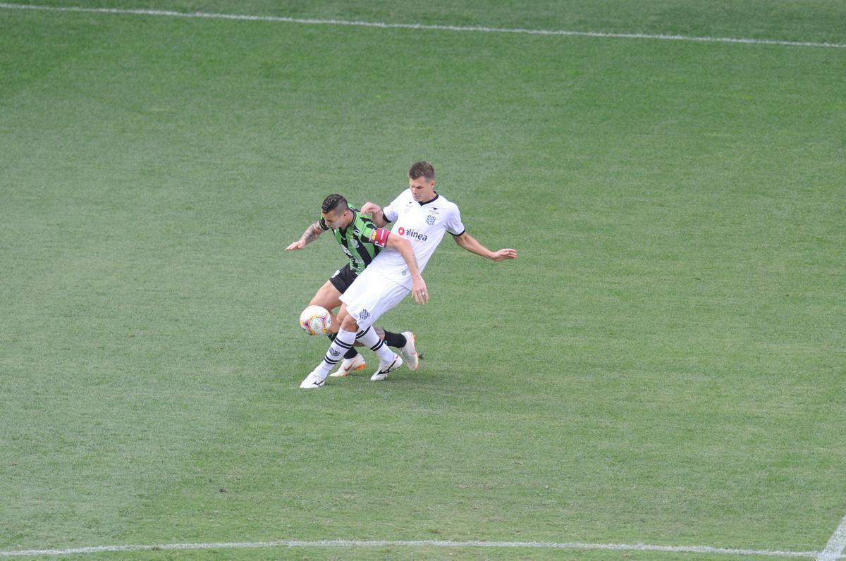 Fotos do jogo entre Amrica e Figueirense, pela Srie B