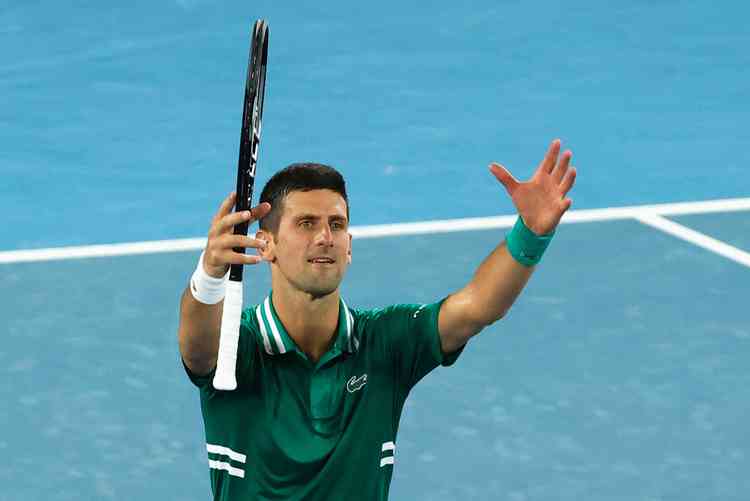 Djokovic vence e vai disputar final do Aberto da Austrália contra Tsitsipas  - Superesportes
