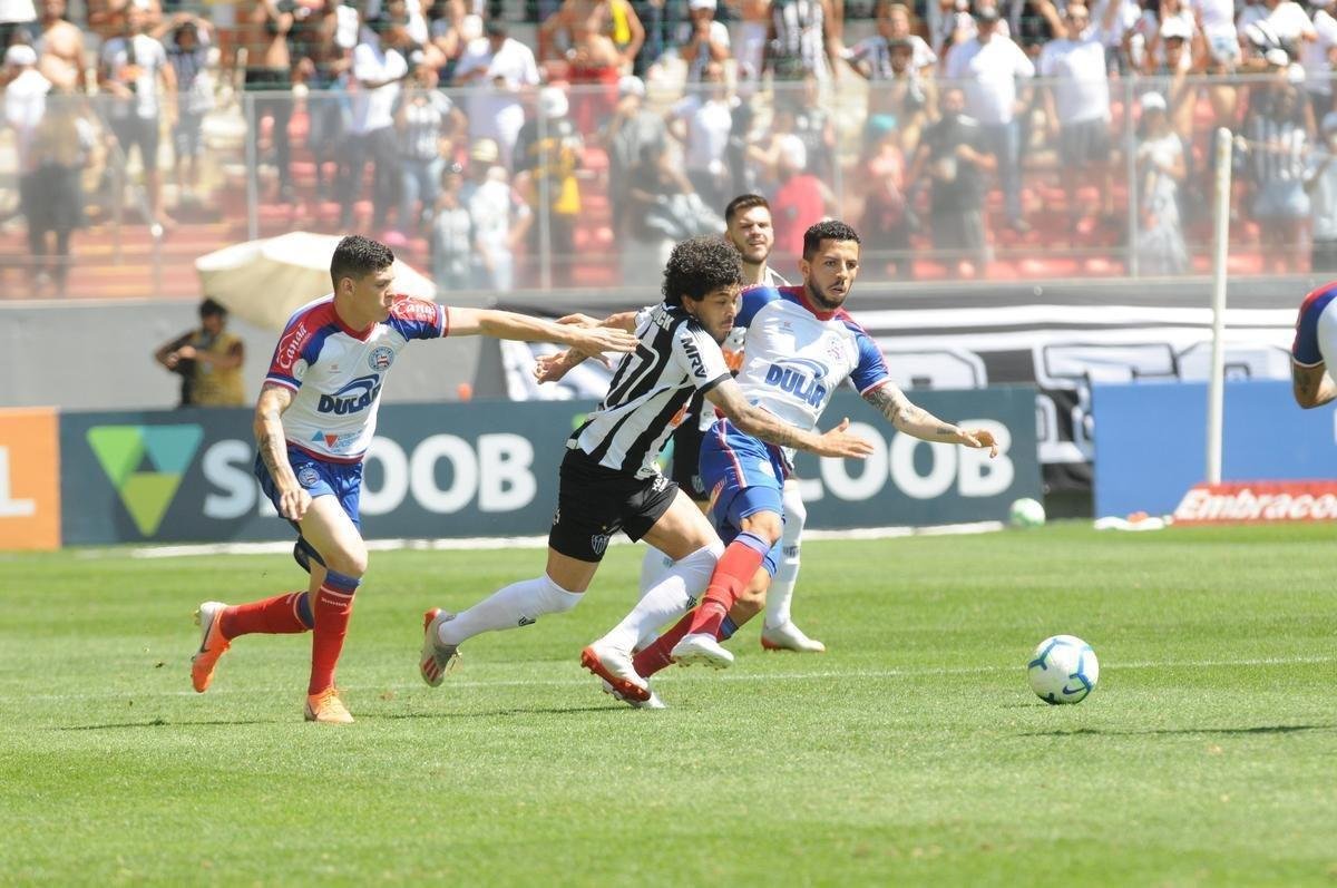 Atltico e Bahia se enfrentaram em jogo da 16 rodada do Campeonato Brasileiro