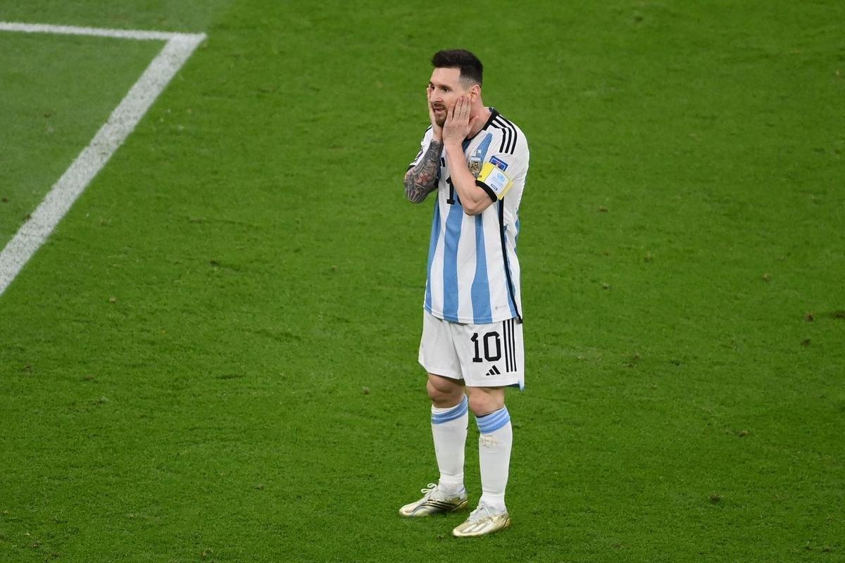 Fotos do jogo entre Holanda e Argentina, pelas quartas de final da Copa do Mundo do Catar