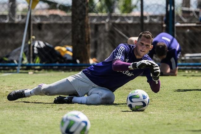 O Cruzeiro treinou nesta quarta-feira (5/4), na Toca da Raposa II, em Belo Horizonte