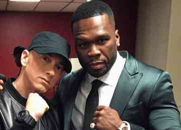 Dupla faria show em conjunto, e músicos ganhariam ao todo nove milhões de dólares; negativa partiu do empresário de Eminem, segundo 50 Cent