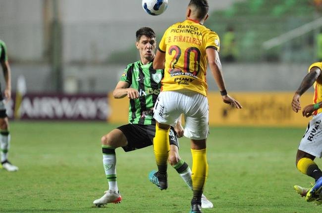 Fotos do empate por 0 a 0 entre Amrica e Barcelona de Guayaquil, no Independncia, em BH, pela terceira fase da Copa Libertadores