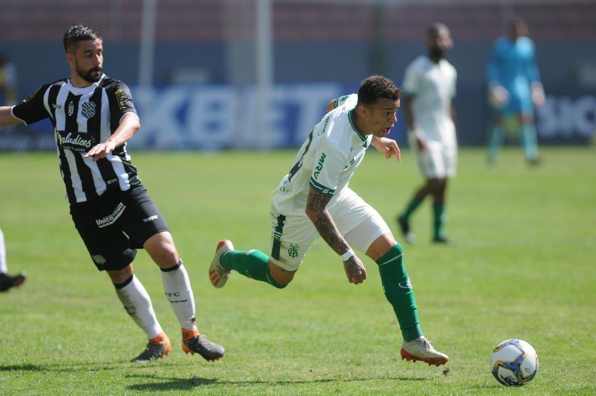 Amrica foi derrotado em casa pelo Figueirense